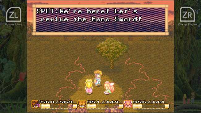 Secret of Mana was the beginning of Square becoming more graphically ambitious
